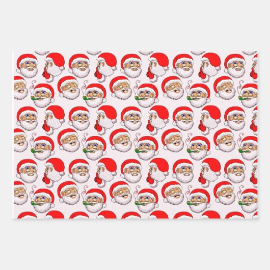 Sorte 3 Blätter Weihnachtspapier (Vorderseite 3)