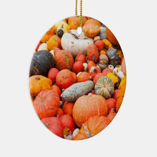 Sorte zum Verkauf angebotener Squash, Deutschland Keramikornament (Rechts)