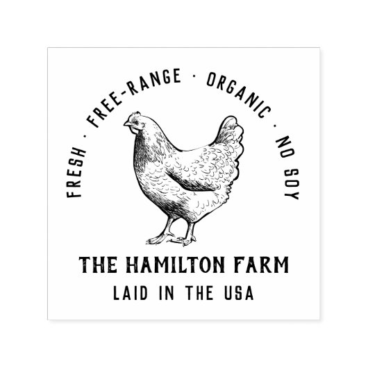 Sortenkarton für Rustikales Eier Permastempel (Design)