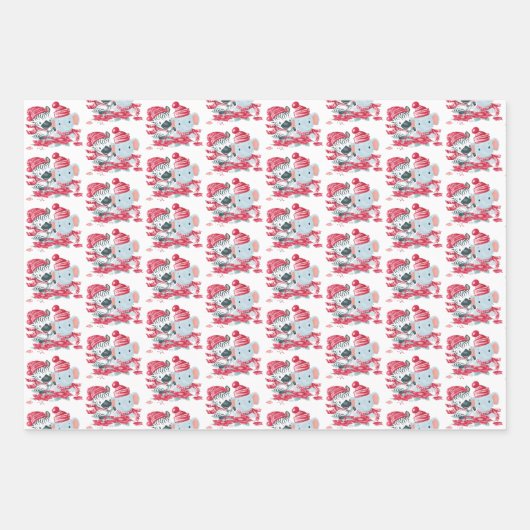 Sortenpackpapier Geschenkpapier Set (Vorderseite)