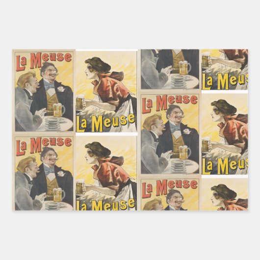 Sortenpaket mit drei (3) Designs Geschenkpapier Set (Vorderseite 3)