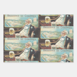 Sortenpaket mit drei (3) Designs Geschenkpapier Set