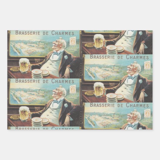 Sortenpaket mit drei (3) Designs Geschenkpapier Set (Vorderseite)