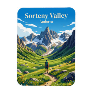 Sorteny-Naturpark Andorra Magnet