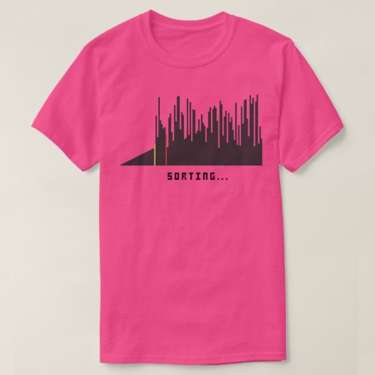 Sortieren von Algorithm Visualizer T-Shirt (Design vorne)