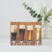 Sortierte Biere und Ale Postkarte (Stehend Vorderseite)