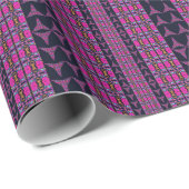 Sortierte Blumenpinwheels Geschenkpapier (Rolleneckpunkt)