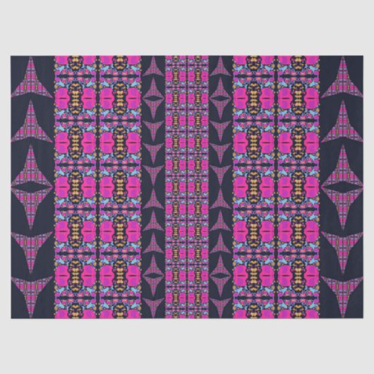 Sortierte Blumenpinwheels Seidenpapier (Vorderseite)