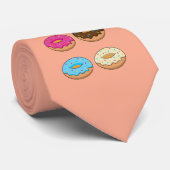 Sortierte Donuts und Luftballons Krawatte (Gerollt)