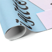 Sortierte Farbe der Namenskarten Geschenkpapier (Rolleneckpunkt)