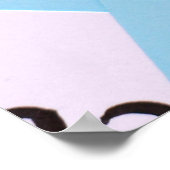 Sortierte Farbe der Namenskarten Poster (Ecke)