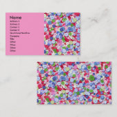 Sortierte Knopf-Visitenkarte Visitenkarte (Vorne/Hinten)