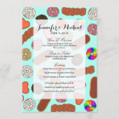 Sortierte niedliche menükarte (Vorderseite)