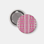 Sortierte Rosenblüten Magnet (Vorderseite/Rückseite)