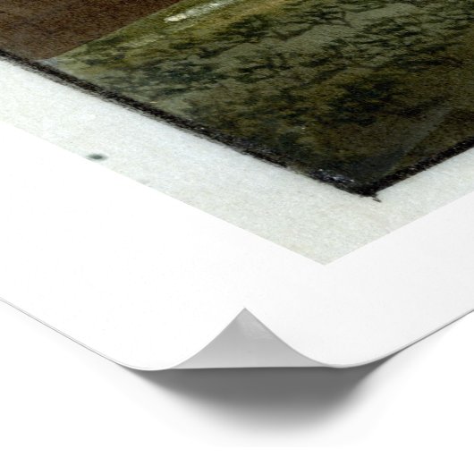 Sortiertee (w/c auf Papier) Poster (Ecke)