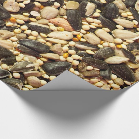 Sortierter Vogel-Samen Geschenkpapier (Ecke)