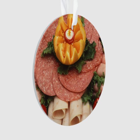 Sortiertes kaltes Fleisch Ornament (Vorderseite)