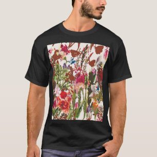 Sortiertes Vintage-Pflanzenensemble T-Shirt