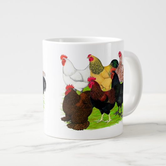 Sortiment für Schwerbrecher Jumbo-Tasse (Vorderseite Rechts)
