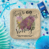 Sortiment Wein Land 60. Pappteller (Party)