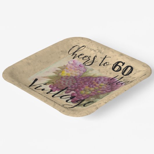 Sortiment Wein Land 60. Pappteller (Gewinkelt)