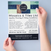 Sortited Tiles, Flotter, Tils Advert Flyer (Hand)