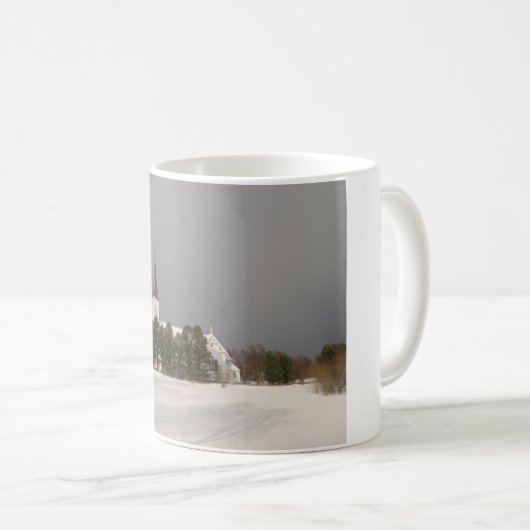 Sortland Kirke Kaffeetasse (VorderseiteRechts)