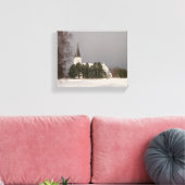 Sortlande Kirke Canvas Print Leinwanddruck (Insitu (Wohnzimmer))