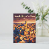 Sos del Rey Católico Spanien Postkarte (Stehend Vorderseite)