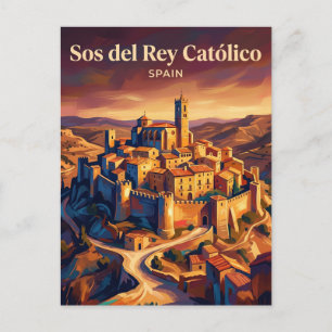 Sos del Rey Católico Spanien Postkarte