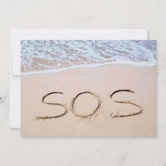 SOS EINLADUNG (Vorderseite)