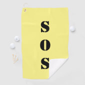 SOS Golfhandtuch (Insitu)