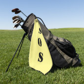 SOS Golfhandtuch (Gras)