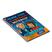 SOS Morse Code & Ham Radio - Spaß Unterricht Notizblock (Rechte Seite)