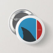 SOS rettete unsere Meere rettete unsere Haie Kreis Button (Vorne & Hinten)