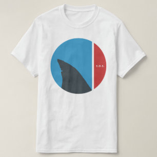 SOS rettete unsere Meere rettete unsere Haie Kreis T-Shirt