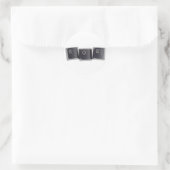 SOS RUNDER AUFKLEBER (Tasche)