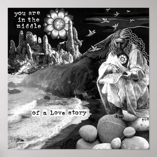 SOS Sie sind in der Mitte einer Liebe Story Poster (Vorne)