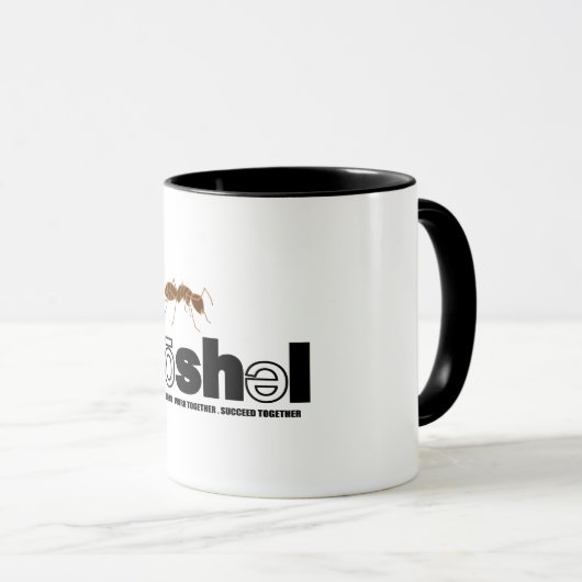 Soshel Logo Coffee Mug Tasse (VorderseiteRechts)