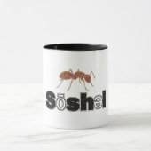 Soshel Logo-Kaffee-Tasse Tasse (Zentrum)