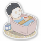 sosoHoney(25) Badezimmer Aufkleber (Vorderseite)