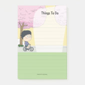 sosoHoney(67) Kirschblüten Post-it Klebezettel (Vorderseite)