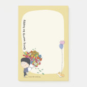 sosoHoney(68)-Blume Post-it Klebezettel (Vorderseite)