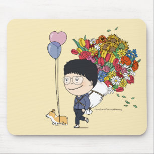 sosoHoney(68) Bouquet Mousepad