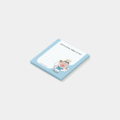 SosoHoney-Baseball Post-it Klebezettel (angewinkelt)