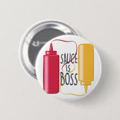 Soße ist Chef Button (Vorne & Hinten)