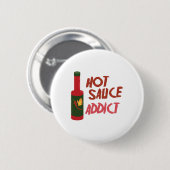 Soße-Süchtiger Button (Vorne & Hinten)