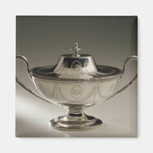 Soßetureen und -abdeckung Georges III Magnet