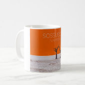 Sossusvlei, Namibia Reisebecher Kaffeetasse (Vorderseite Links)