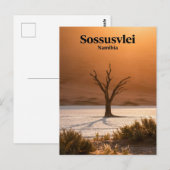 Sossusvlei, Sesriem, Hardap Postkarte (Vorne/Hinten)
